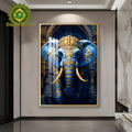 Elephant wall decor with Diamond 80X120CM