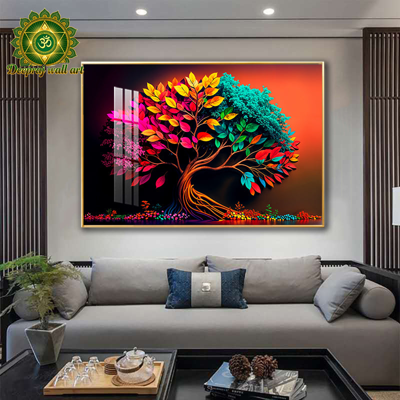Tree Porcelain Wall decor 80x120cm