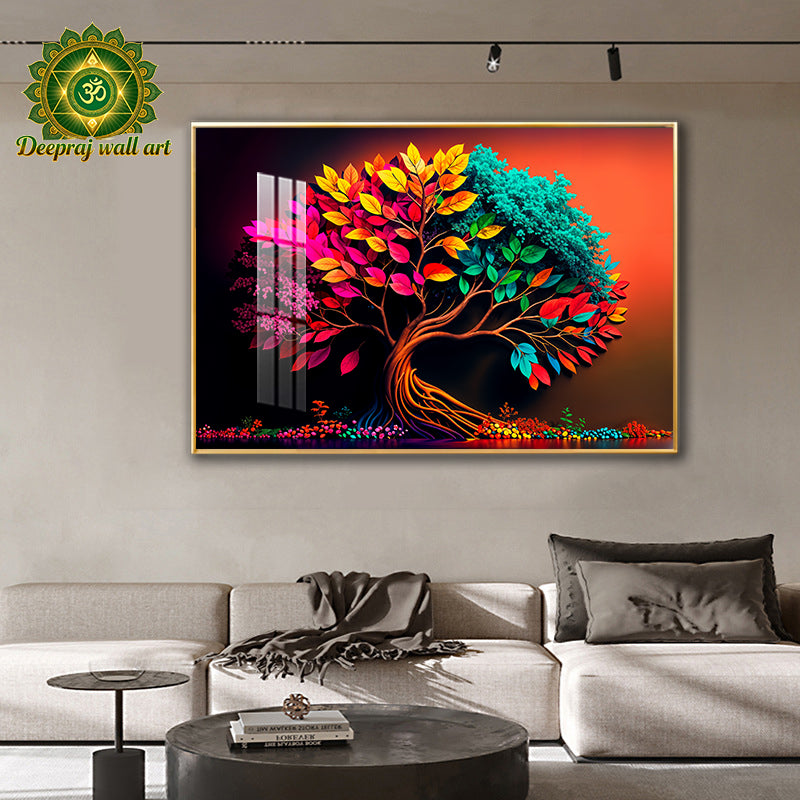 Tree Porcelain Wall decor 80x120cm