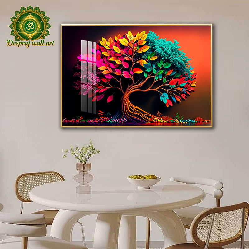 Tree Porcelain Wall decor 80x120cm