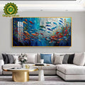 Fish likeOil paint high quality in Porcelain 70 X140CM