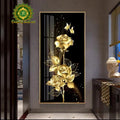 Gold Flower 60 X120CM