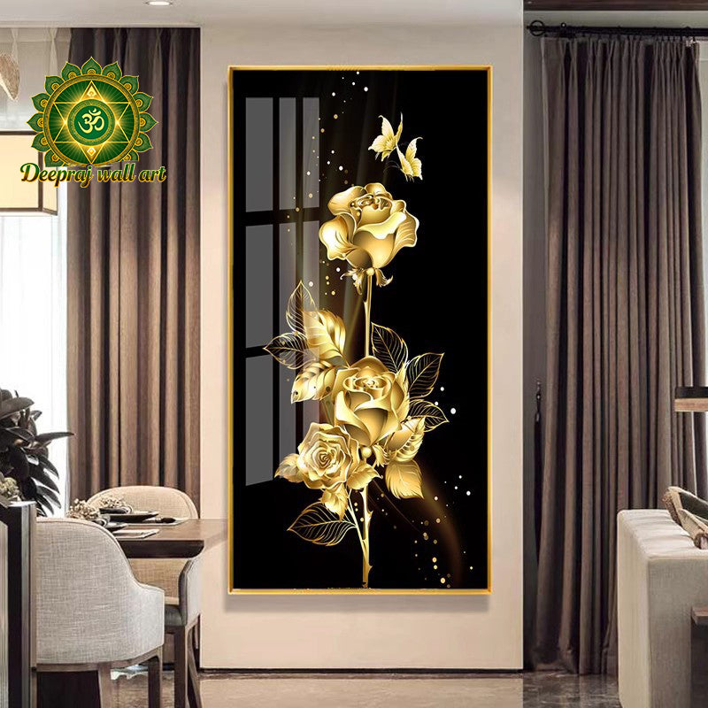 Gold Flower 60 X120CM