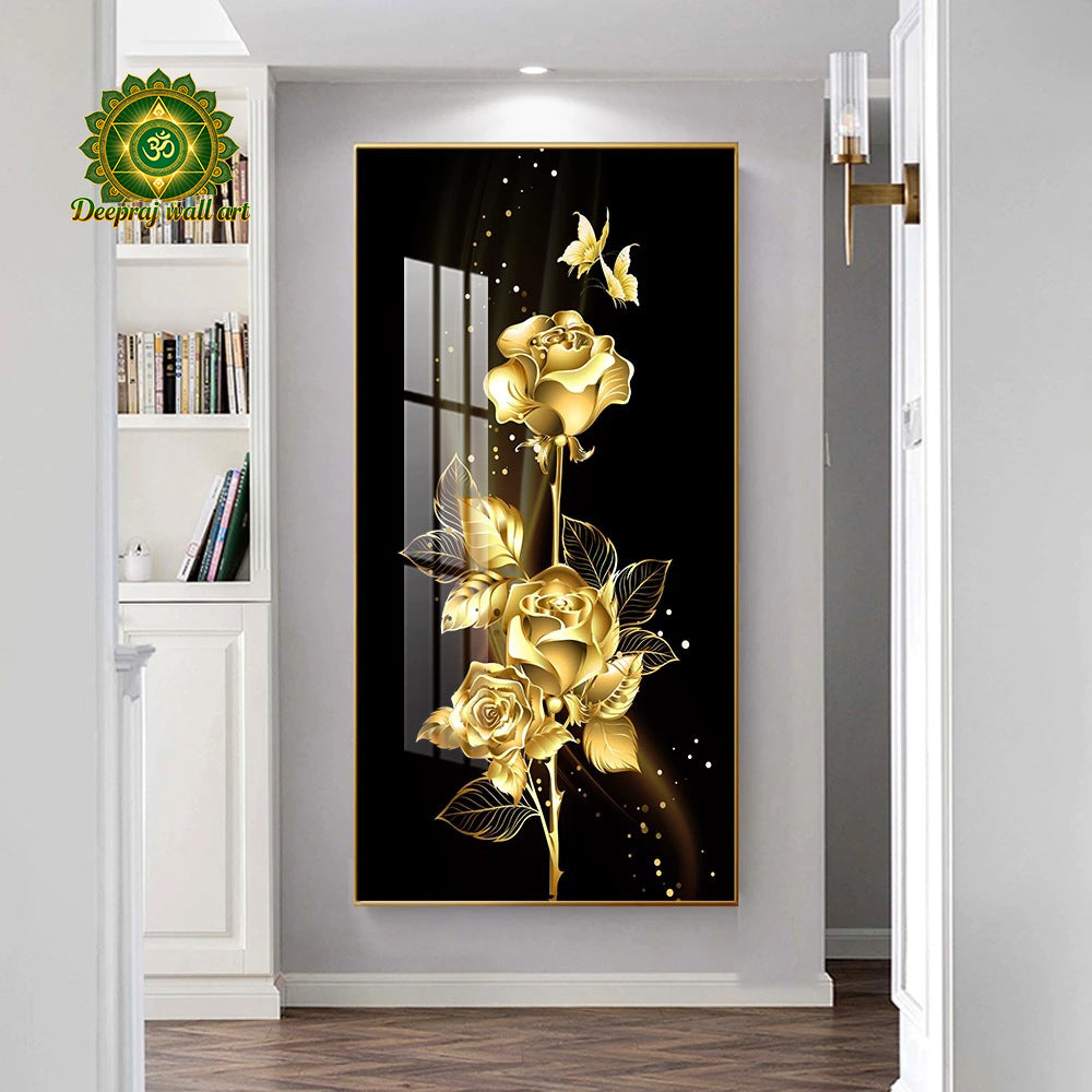 Gold Flower 60 X120CM