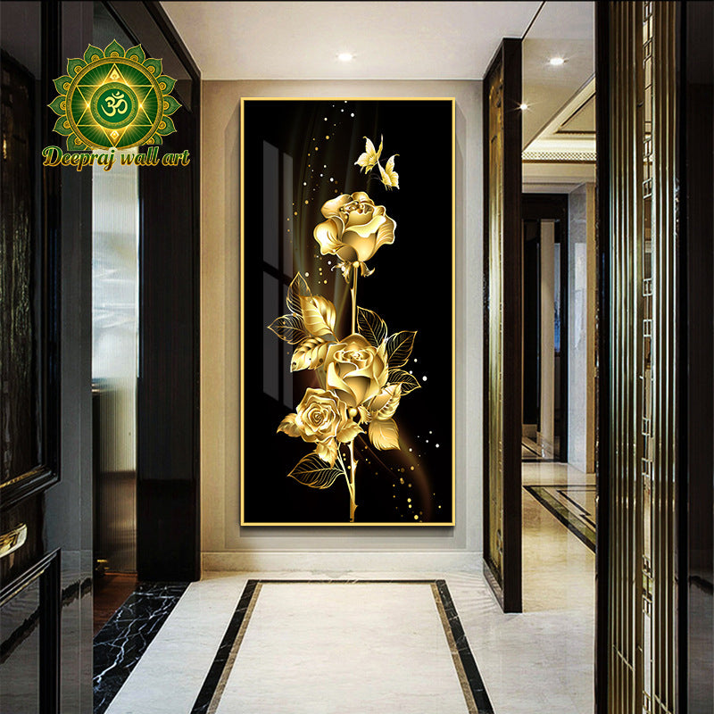 Gold Flower 60 X120CM