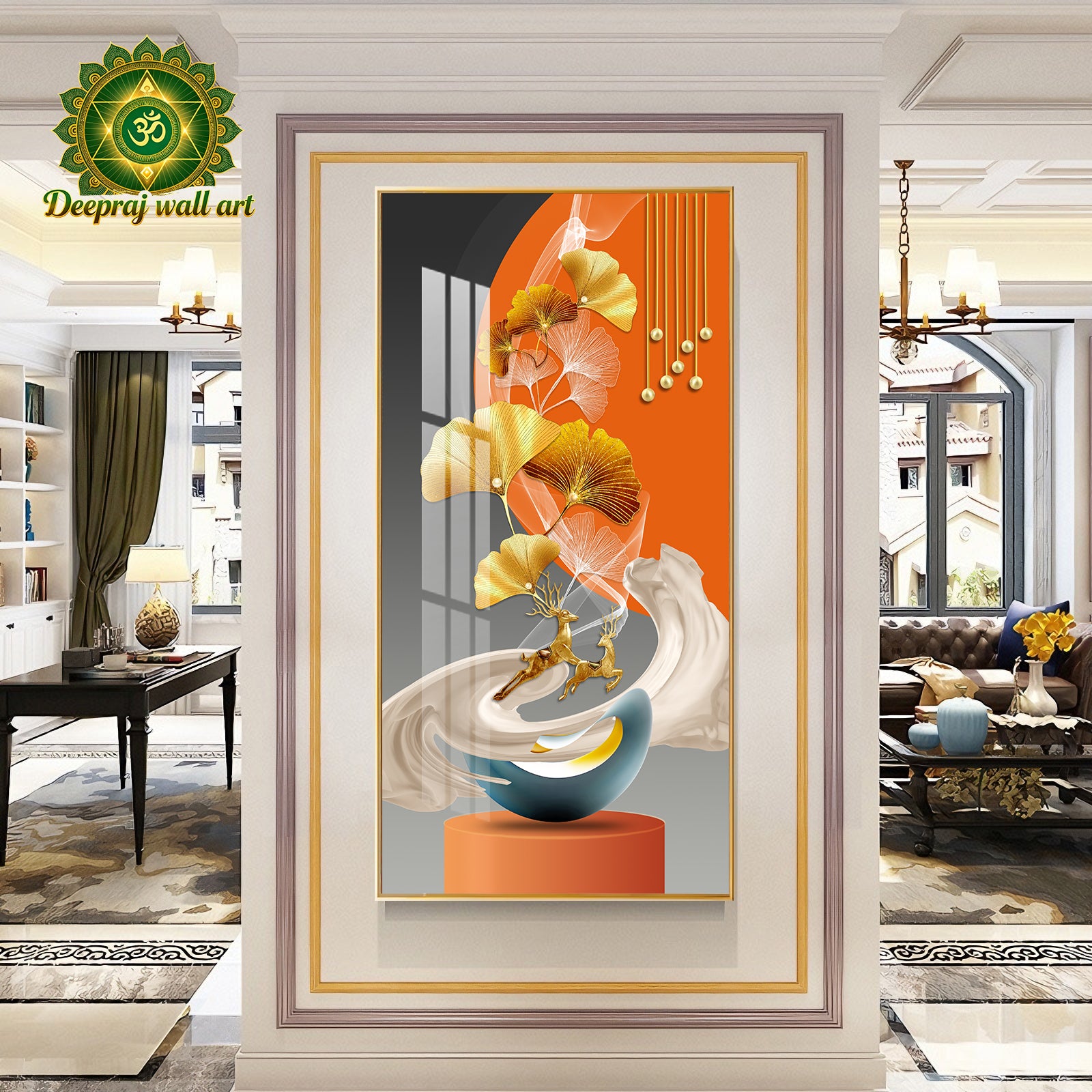 Gold with Diamond 60x120cm
