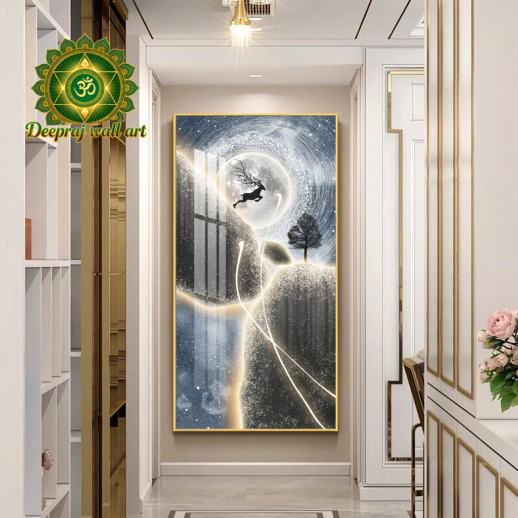 Lucky Deer wall decor 60X120CM