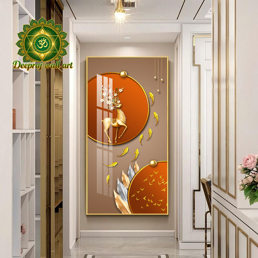 Golden Gift Deer 60X120CM