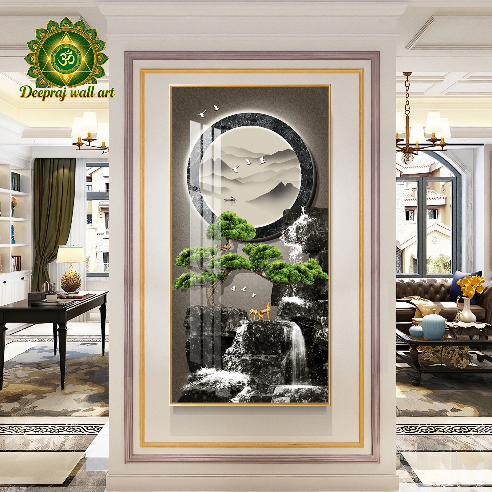 Bonsai Tree wall Decor 70X140CM