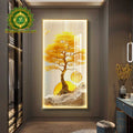 Gold wealth Inspired tree with Diamond and LED light l 60 X120CM