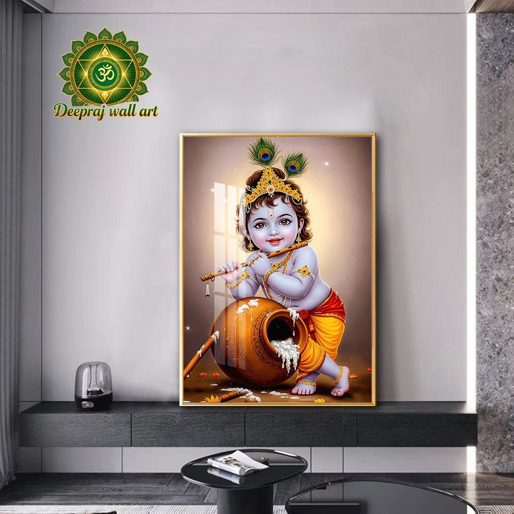 Krishna Porcelain wall decor 50 x 70 CM