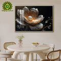 Flower porcelain with Diamond 80 x120cm